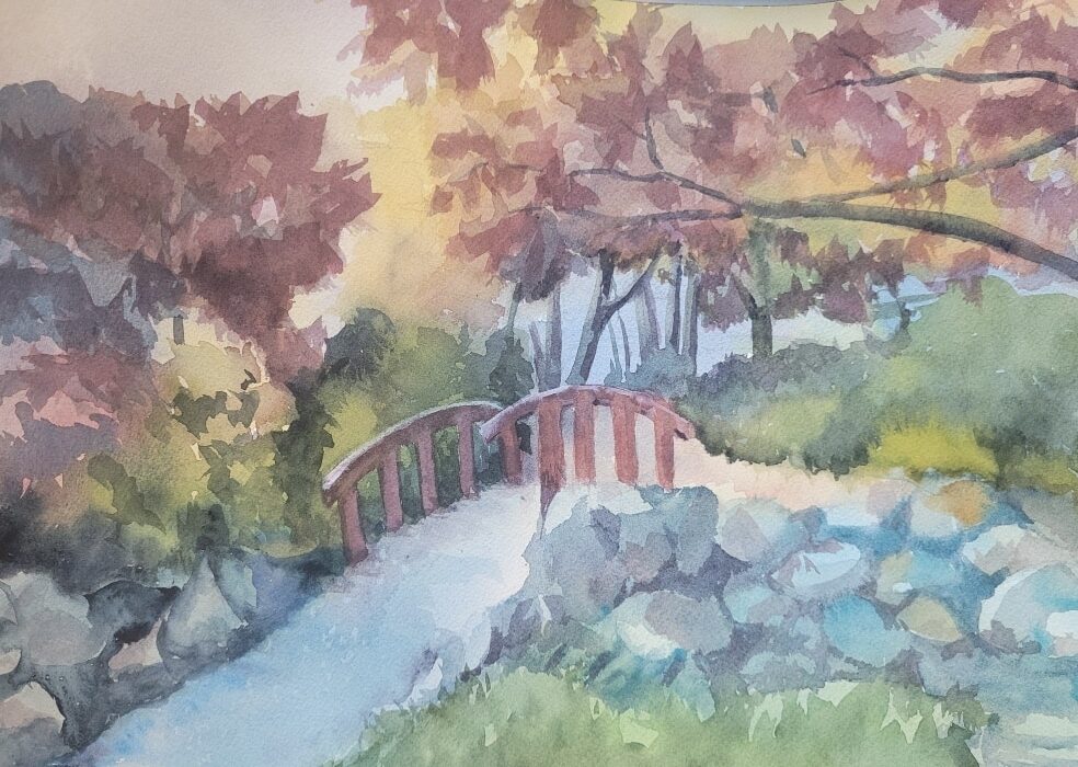 Scovill Garden Bridge by Jessica Disbrow