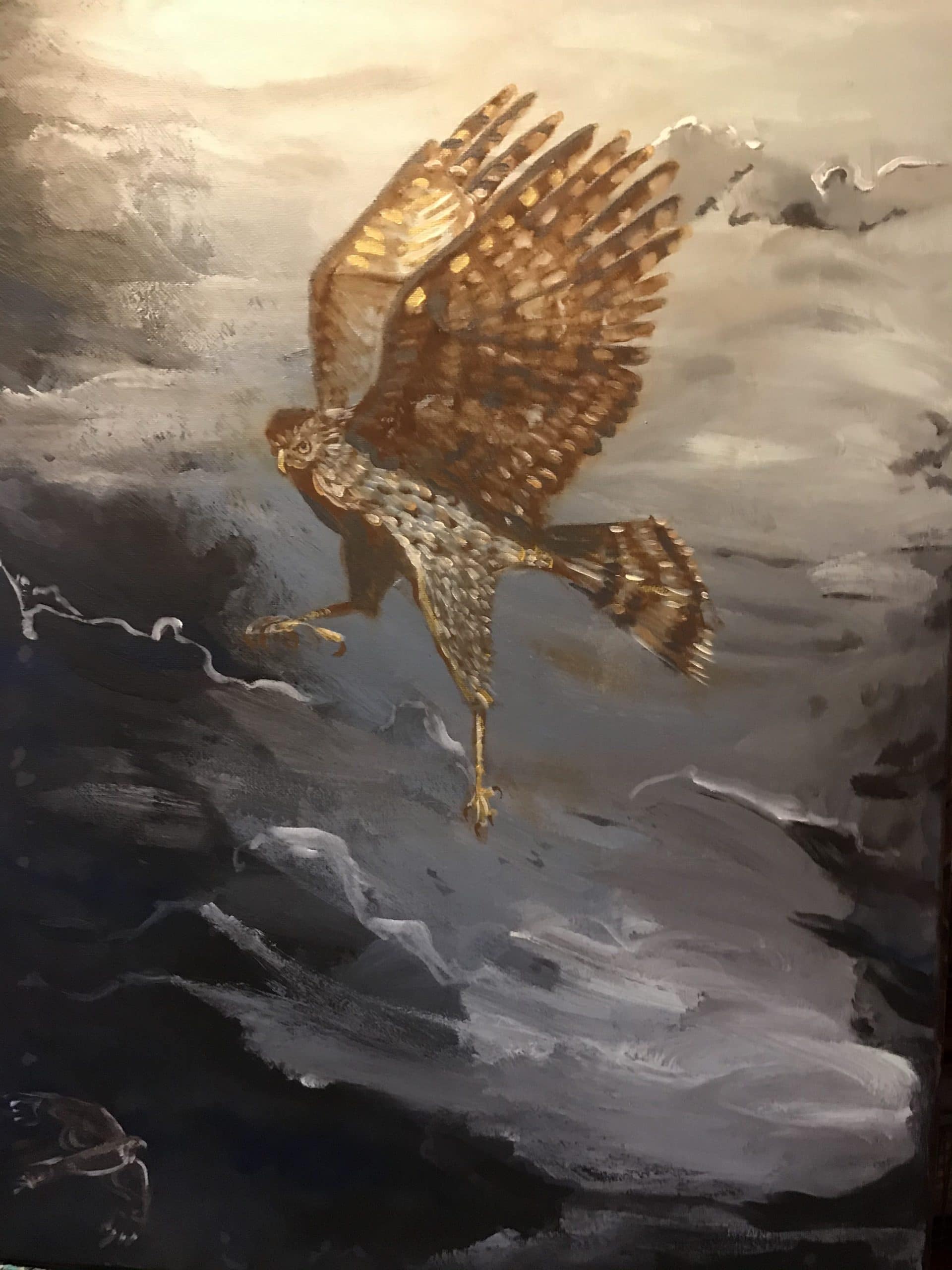 Migration Series - Cooper's Hawk by Annette Russo