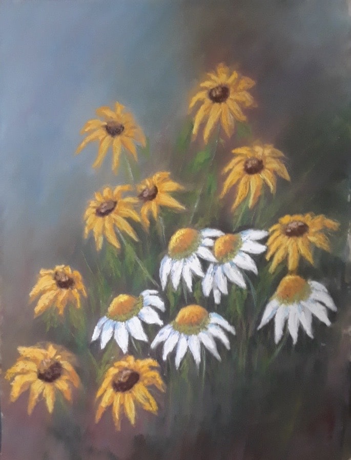 Daisies by Sue Goodpaster