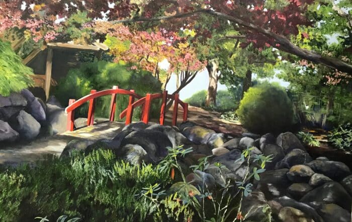 Scovill Japanese Bridge by Barbara Dove