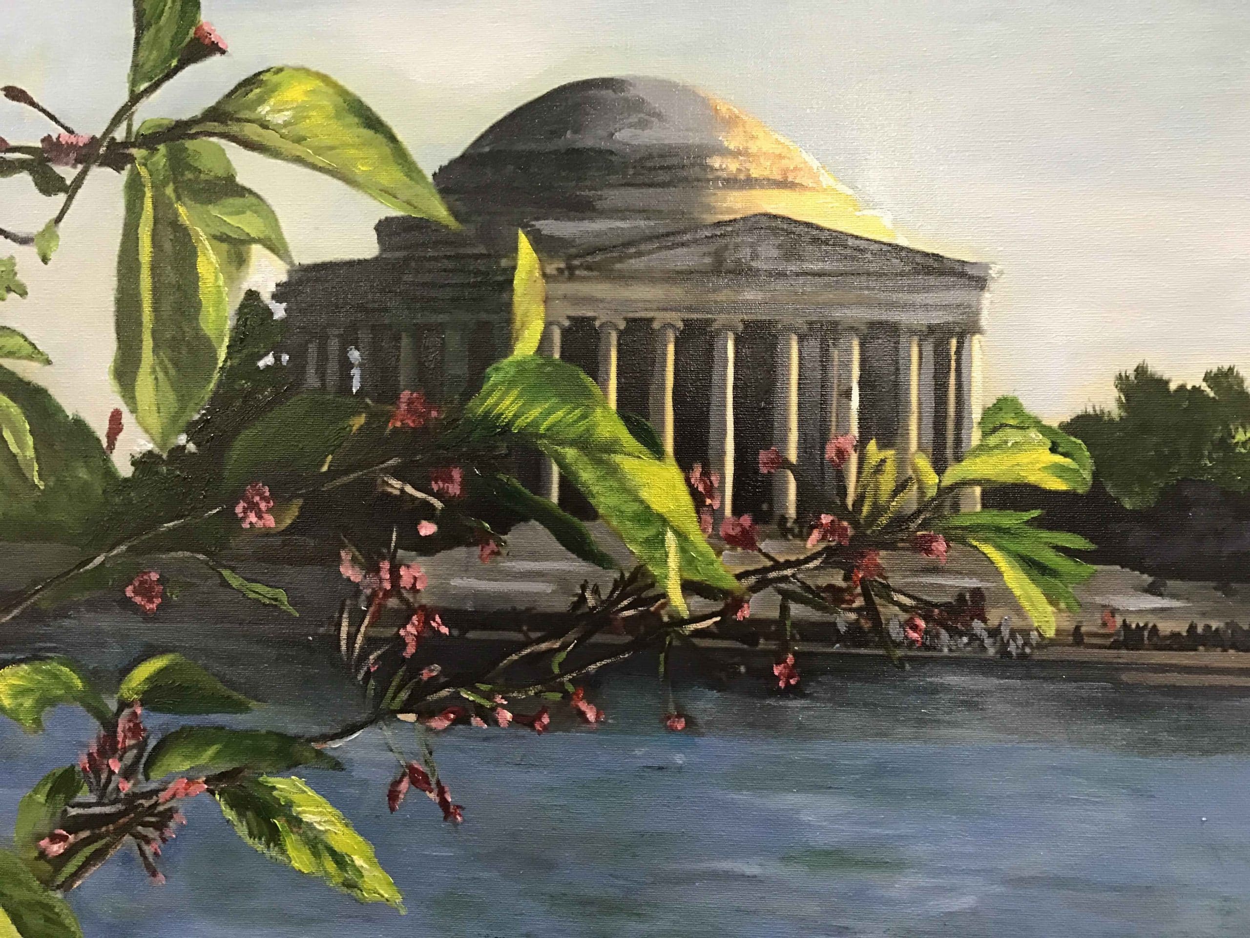 Jefferson Memorial by Barbara Dove Jefferson Memorial by Barbara Dove