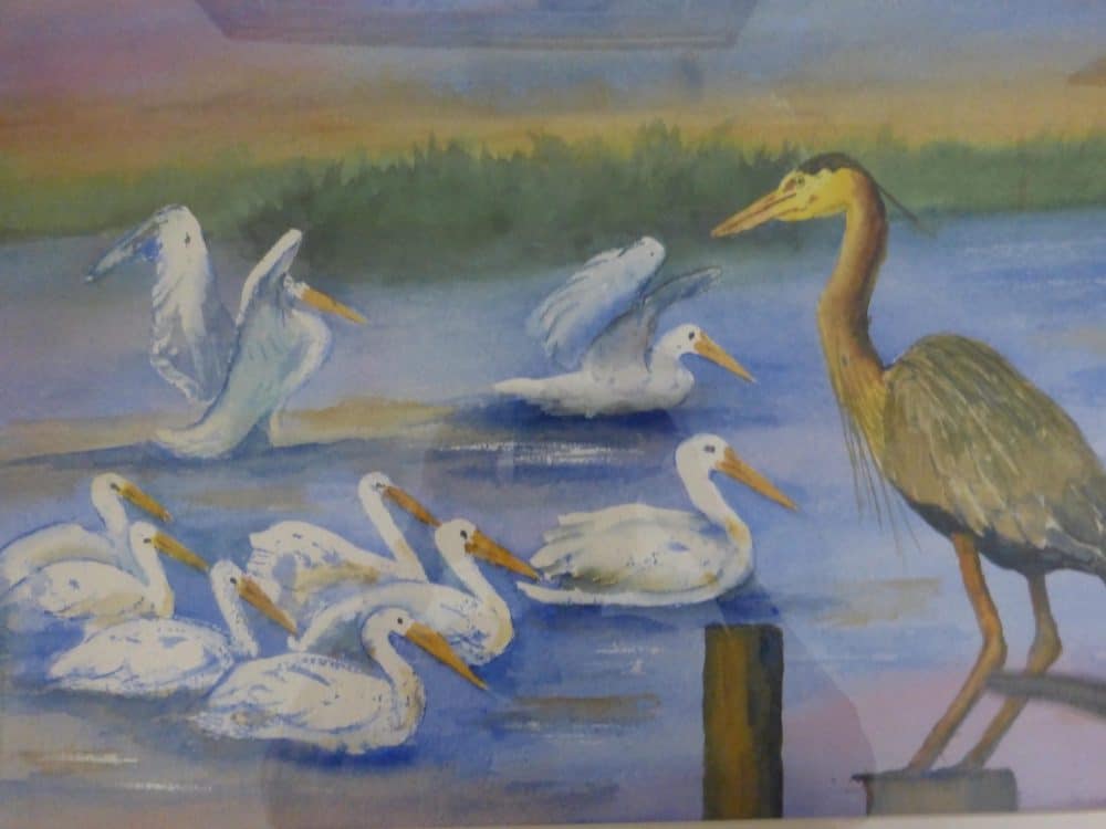 Lake Birds by Shirley Buescher