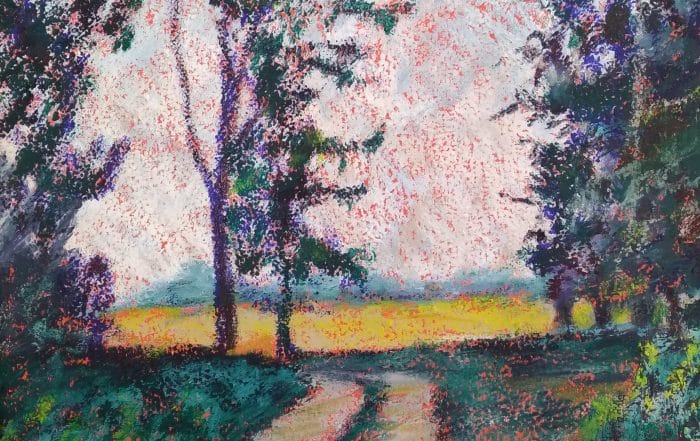 Madeline Island Field Path by Carol Kessler