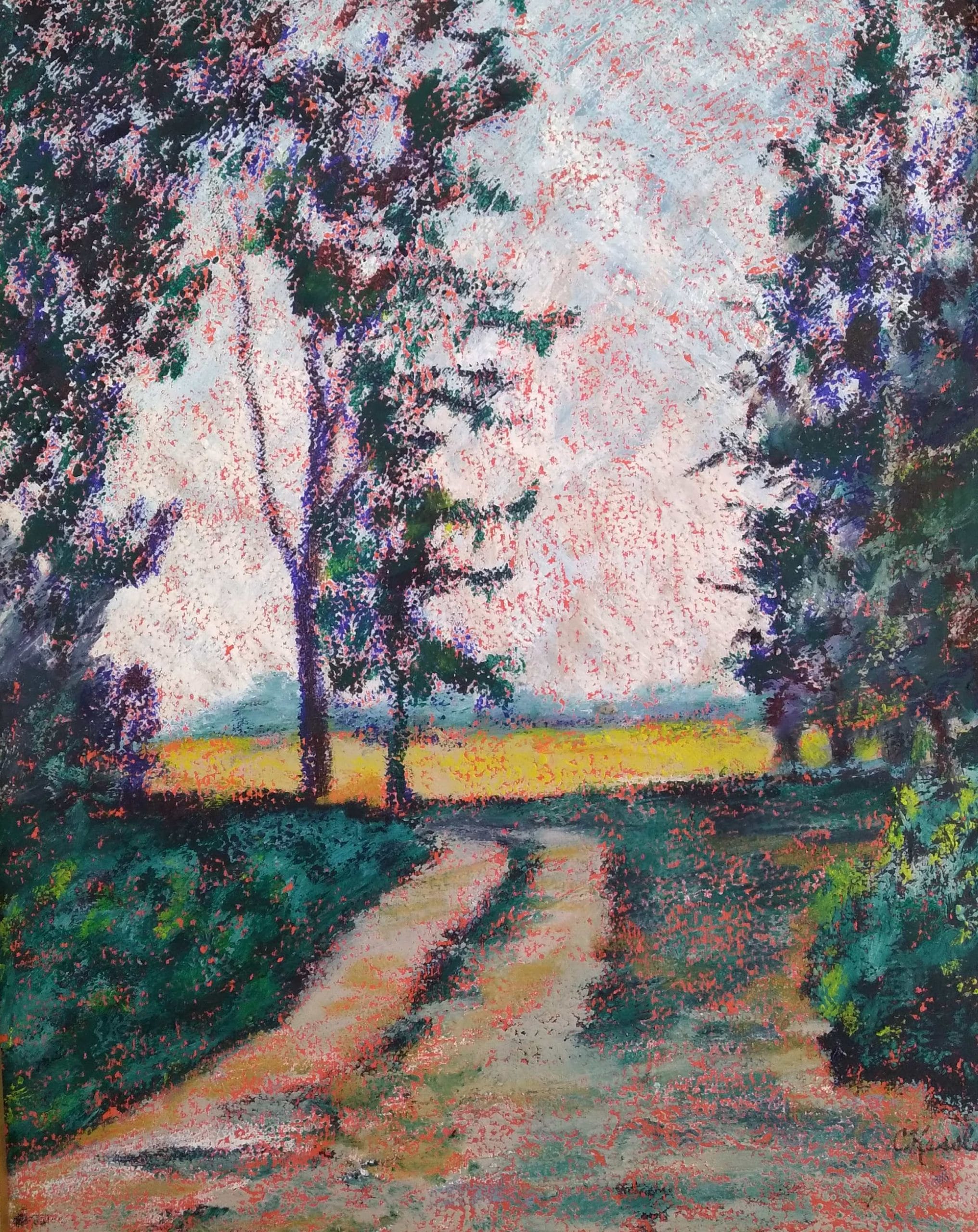 Madeline Island Field Path by Carol Kessler