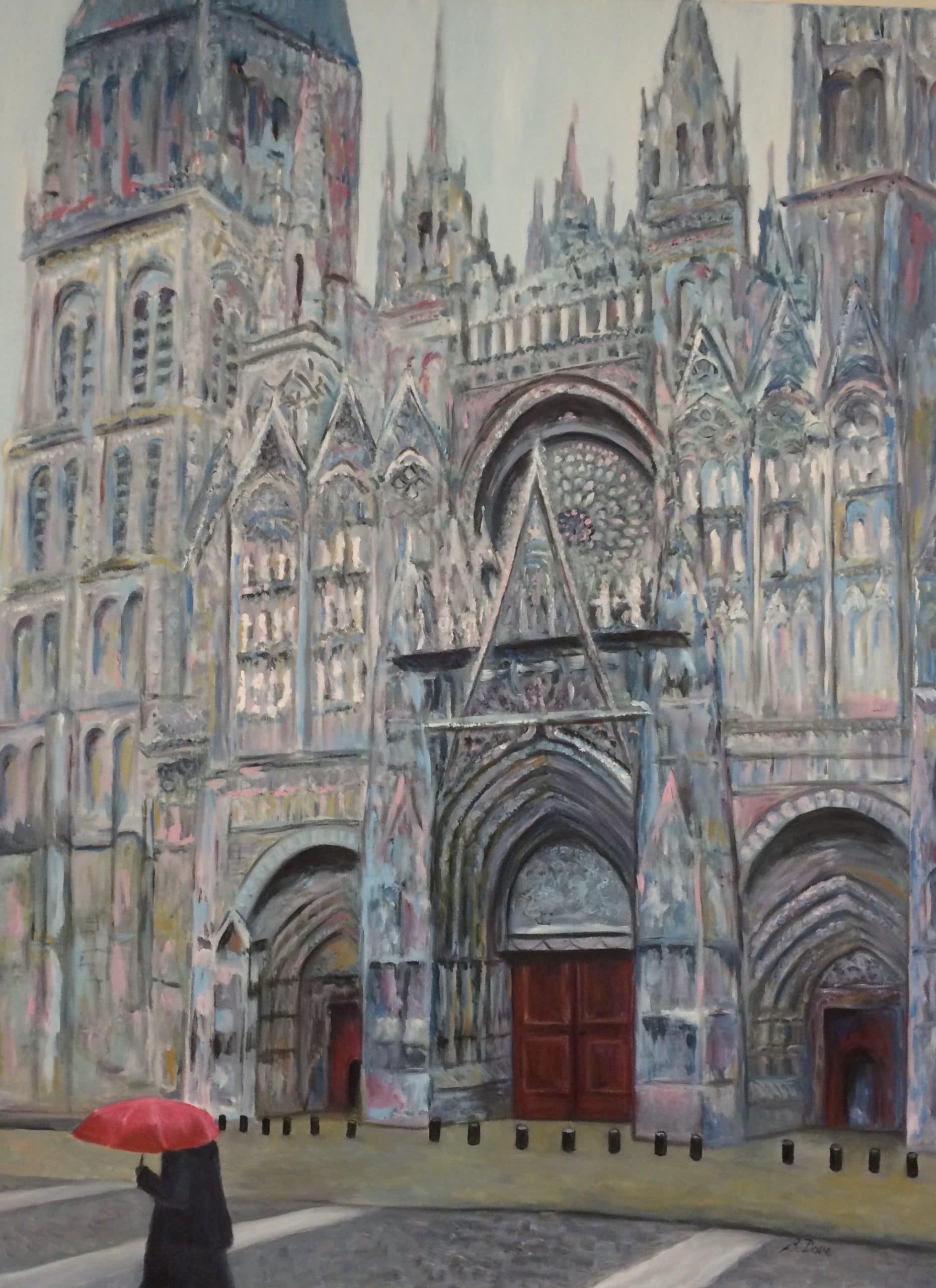 Rouen Cathedral by Barbara Dove Rouen Cathedral by Barbara Dove