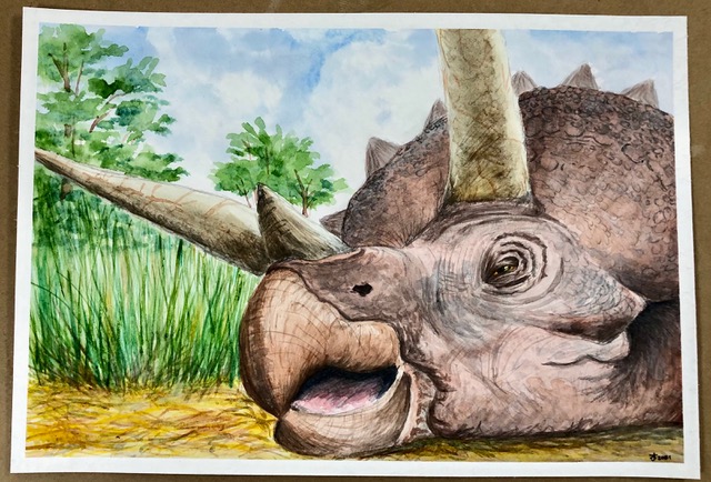 The Sick Triceratops - Andrew Jones