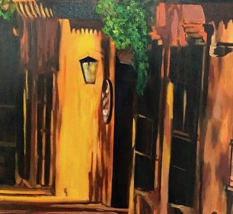 Tlaquepaque Shadows by Barbara Dove