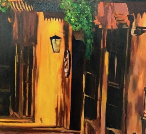 Tlaquepaque Shadows by Barbara Dove